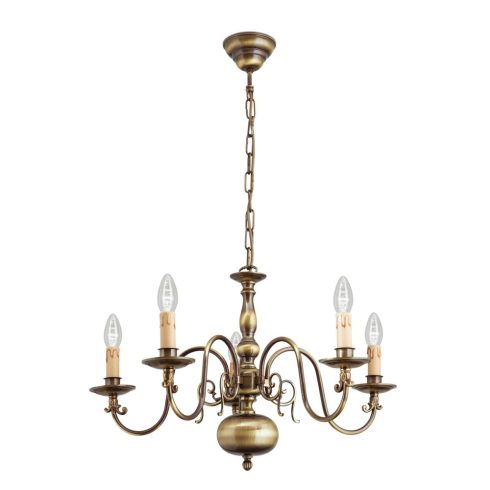 Orion Csillár OR 1235-5 Patina FLAMISCH 001781