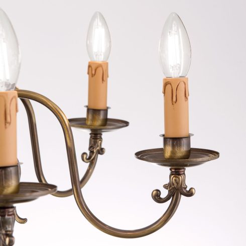 Orion Csillár OR 1235-6 Patina FLAMISCH 001811