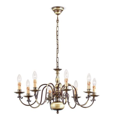 Orion Csillár OR 1235-8 Patina FLAMISCH 001842