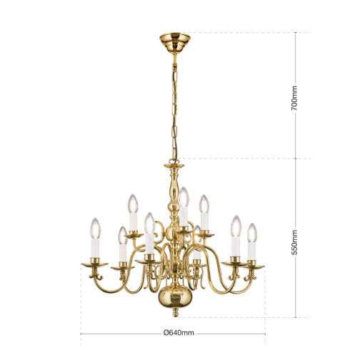 Orion Csillár OR 1235-6+3 MS FLAMISCH 001897