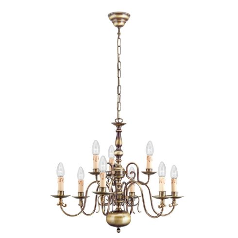 Orion Csillár OR 1235-6+3 Patina FLAMISCH 001903