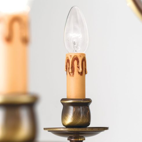 Orion Csillár OR 1239-12+6 Patina - mit Adler FLAMISCH 002238