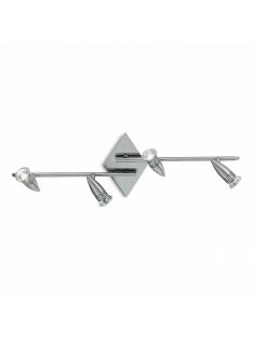 Ideal Lux Mennyezeti lámpa  ALFA PL4 NICKEL 006321