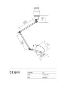 Redo Mennyezeti lámpa 01-1110 REVERSE