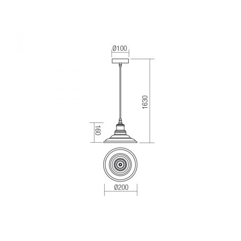Redo SML Függeszték 01-1292 SPINNER