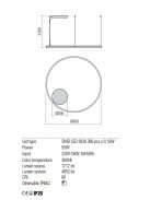 Redo Függeszték 01-1712-TRIAC ORBIT