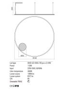 Redo Függeszték 01-1718-TRIAC ORBIT