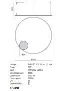 Redo Függeszték 01-1918-TRIAC ORBIT