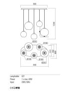 Redo Függeszték 01-2079 BOWL