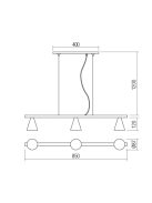 Redo Függeszték 01-2218 ZUMA