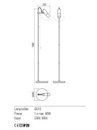 Redo Álló lámpa 01-2370 PIVOT