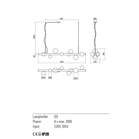 Redo Függeszték 01-2376 GOJI