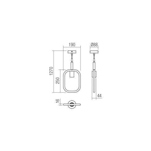 Redo Függeszték 01-2407 AERIS