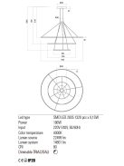 Redo Függeszték 01-2484 ORBIT