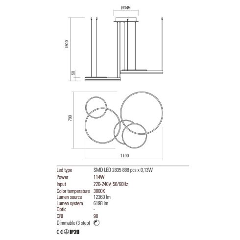 Redo Függeszték 01-2610 SIGUA