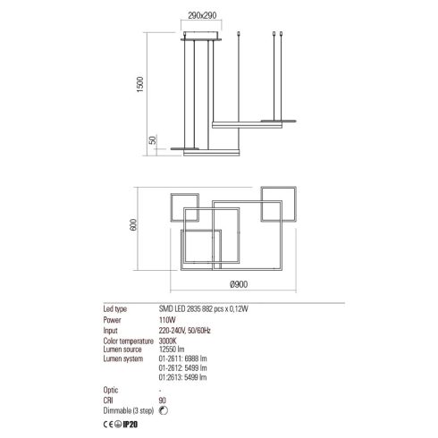 Redo Függeszték 01-2611 SIGUA