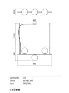 Redo Függeszték 01-2647 TALIS