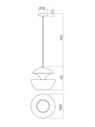 Redo Függeszték 01-2712 LAMPU