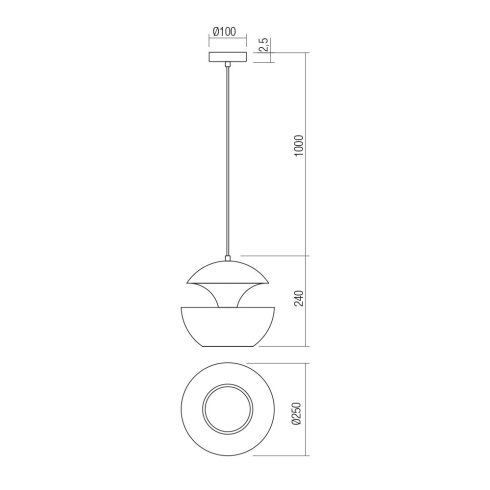 Redo Függeszték 01-2712 LAMPU
