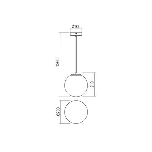 Redo Függeszték 01-3071 BOLDY