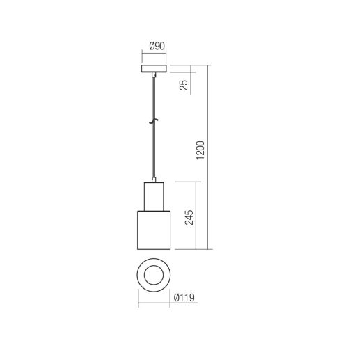 Redo Függeszték 01-3080 AURUM
