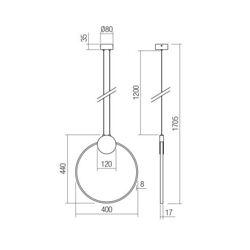 Redo Függeszték 01-3106 ATOM