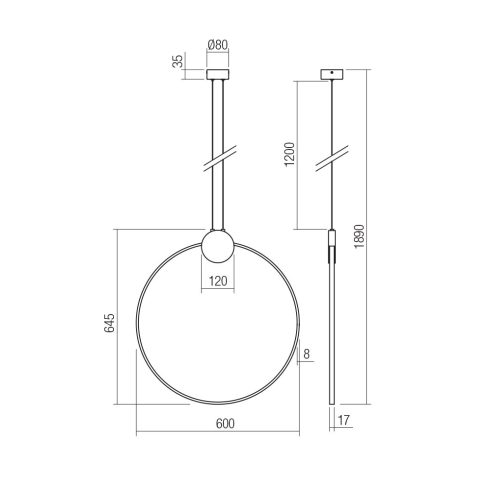Redo Függeszték 01-3107 ATOM