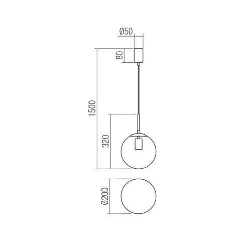 Redo Függeszték 01-3166 GLOBAL
