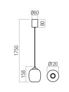 Redo Függeszték 01-3486 KHADI