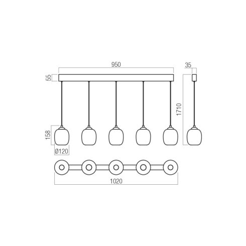 Redo Függeszték 01-3490 KHADI