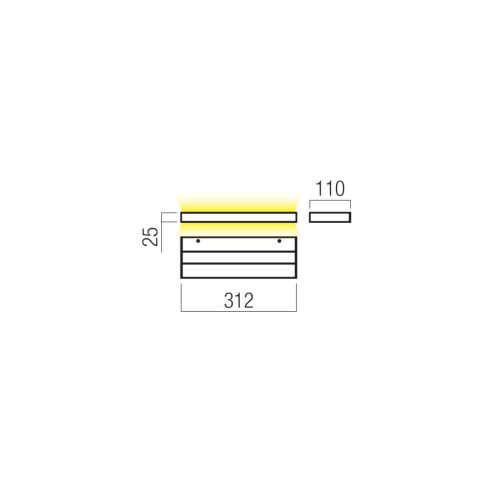 Redo Fali lámpa 01-3552 SEED