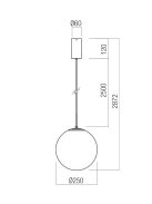 Redo Függeszték 01-3595 IRIDES