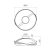 Redo Mennyezeti lámpa 01-3614 IMPULS
