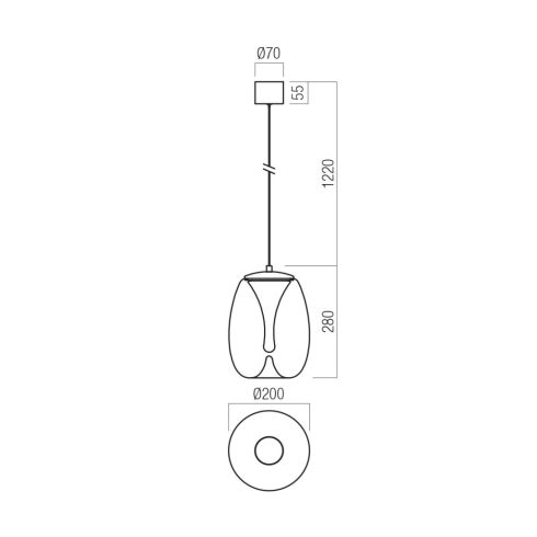 Redo Függeszték 01-3627 DROP
