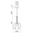 Redo Függeszték 01-3642 TRESOR