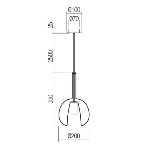 Redo Függeszték 01-3643 TRESOR