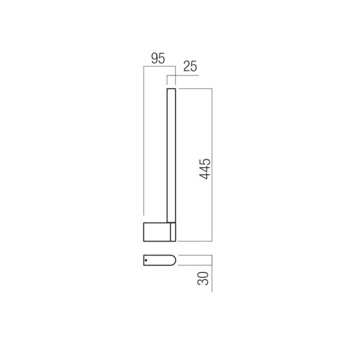 Redo Fali lámpa 01-3698 CITYLINE