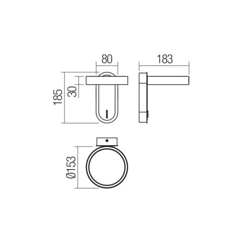 Redo Fali lámpa 01-3764 KEEN