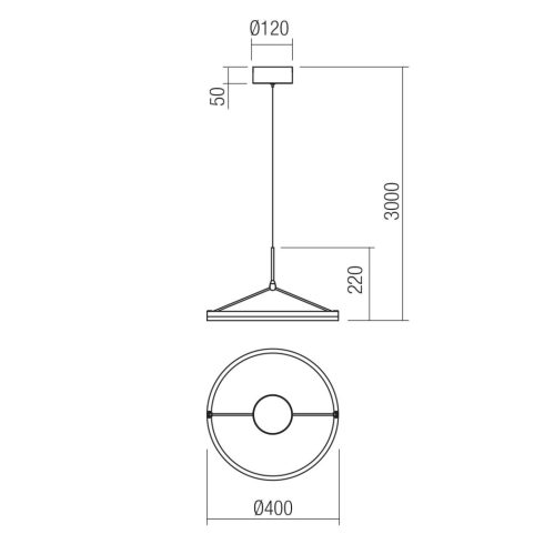 Redo Függeszték 01-3835 ORBIT