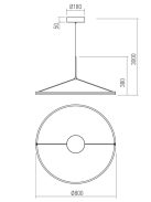 Redo Függeszték 01-3839 ORBIT