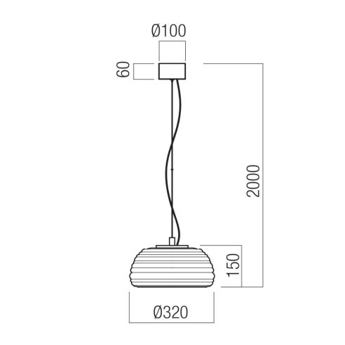 Redo Függeszték 01-4540 ONDULA