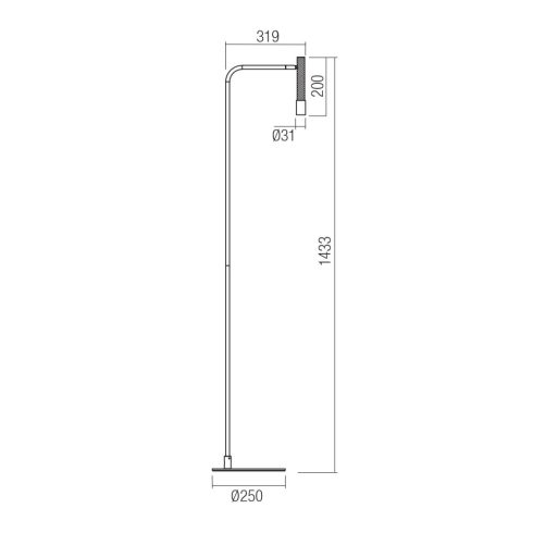 Redo Álló lámpa 01-4735 DRILL