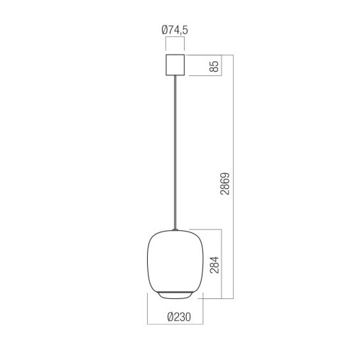 Redo Függeszték 01-4791 DUBBO