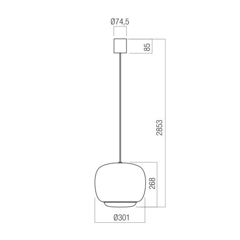 Redo Függeszték 01-4796 DUBBO