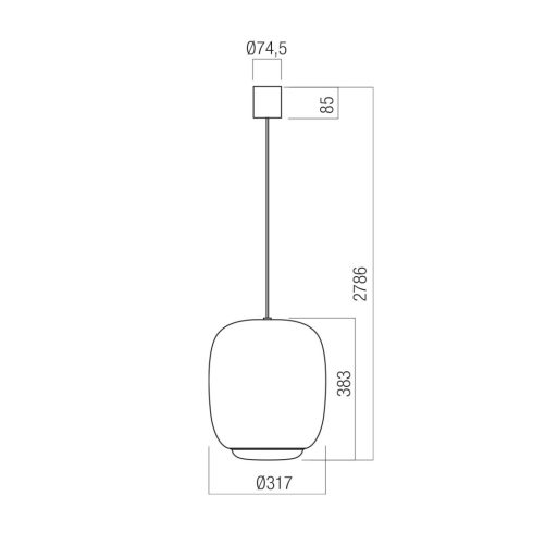 Redo Függeszték 01-4801 DUBBO
