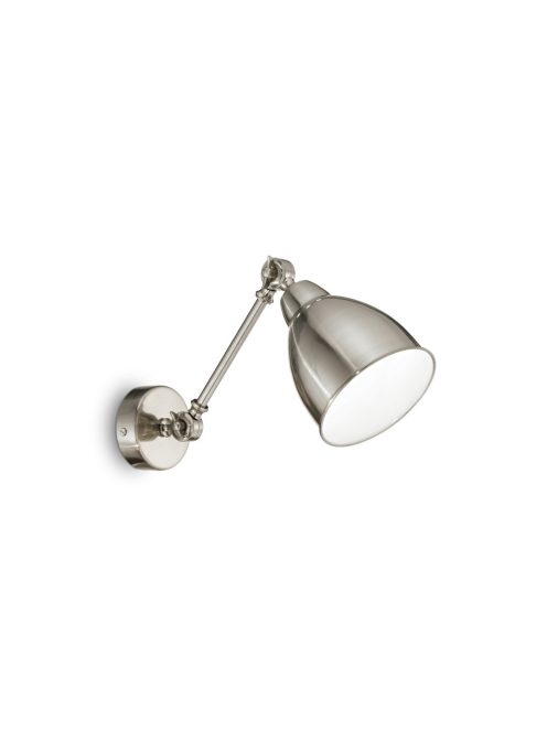 Ideal Lux Fali lámpa NEWTON AP1 NICKEL 016399