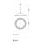 Incanti Függeszték 02-803-CF40 LEA