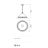 Incanti Függeszték 02-803-CT40 LEA