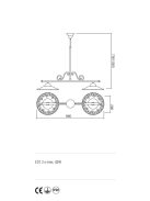 Incanti Függeszték 02-805-CF29 LEA