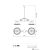 Incanti Függeszték 02-805-CT31 LEA